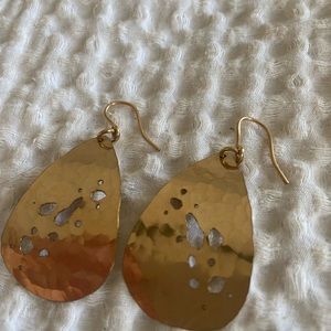 Gold Statement Earrings